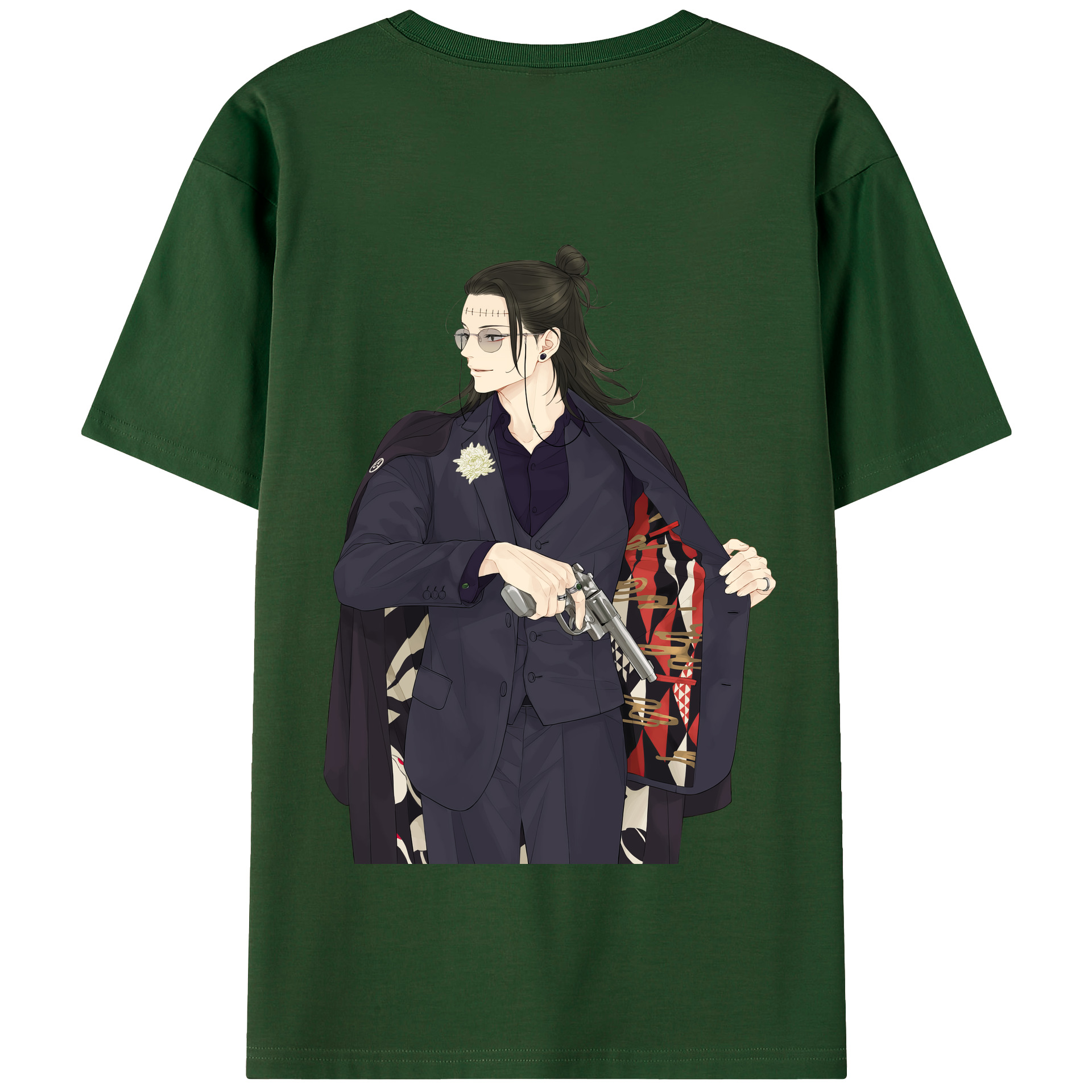 （画像用） 呪術廻戦 Jujutsu Kaisen 綿100％半袖Tシャツ（背面プリント）